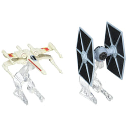 Hot Wheels Star Wars Starship TIE Fighter vs. X-Wing Vehicle 2-Pack