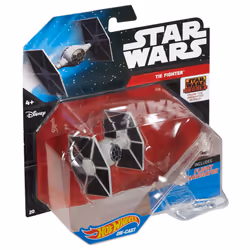 Hot Wheels Star Wars Starship Grey Tie Fighter Vehicle