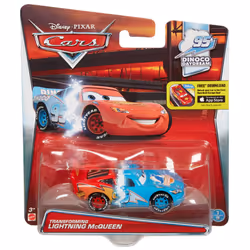 Disney Pixar Cars Diecast  Transforming Lightning McQueen