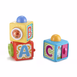 Fisher-Price Stacking Action Blocks, 0.5 yr(s), Plastic