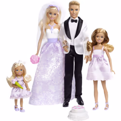 Barbie Dreamtopia Wedding Gift Set, Fashion doll, Male & Female (set), 3 yr(s), Girl, 323.9 mm, 1174 kg