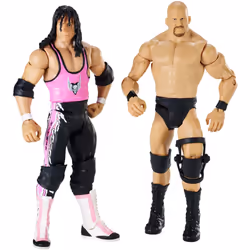 WWE MATTEL Wrestlemania 32 Steve Austin and Bret Figure (2 Pack)