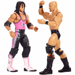 WWE MATTEL Wrestlemania 32 Steve Austin and Bret Figure (2 Pack)