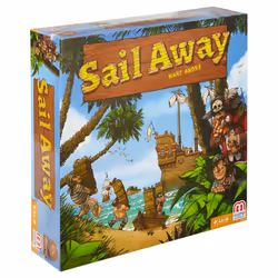 Mattel Games Sail Away Strategy Board Game