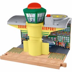 Thomas & Friends DTB96 Wooden Railway Sodor Airship Hangar Playset