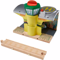 Thomas & Friends DTB96 Wooden Railway Sodor Airship Hangar Playset