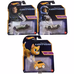 Hot Wheels Disney Pixar Lightyear Character Cars Set of 3 Diecast Vehi