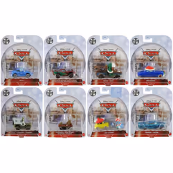 Mattel Disney Pixar Cars Holiday Christmas Special Edition Winter Series Complete Set of 8 Diecast Vehicles from GYD55956A Re ...