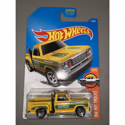 Hot Wheels  2017 HW Hot Trucks  1978 Dodge Li'l Red Express Truck [Yellow] 11/365