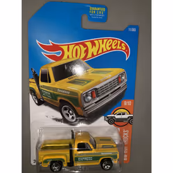 Hot Wheels  2017 HW Hot Trucks  1978 Dodge Li'l Red Express Truck [Yellow] 11/365