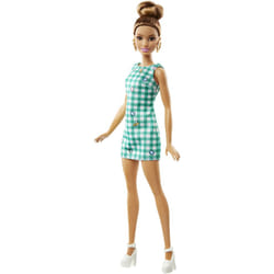 Barbie Fashionistas Doll 50 Emerald Check