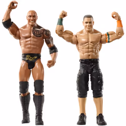 WWE WrestleMania The Rock & John Cena Figures 2 Pack