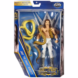 WWE Hall Of Fame Elite Collection 6 Exclusive Jake The Snake Roberts Figure