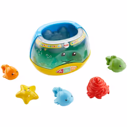 Fisher-Price DYM75 887961417944 Laugh & Learn Fishbowl, Multicolor, n.a