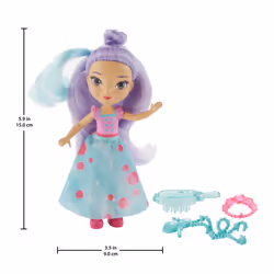 Fisher-Price Sunny Day Nickelodeon Sunny Day  Pop-in Style Ball Gown Blair  Multicolor  6 inches