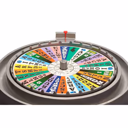 Mattel Wheel of Fortune Bingo Television Board Game