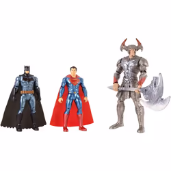 Justice League Action FGG57 Batman Steppenwolf Superman 3-Pack Figures