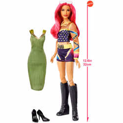 WWE Superstars Sasha Banks Doll + Fashion
