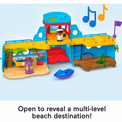 Fisher-Price Little People Toddler Toy Travel Together Friend Ship Mus