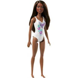 Barbie Beach Doll - Floral Print