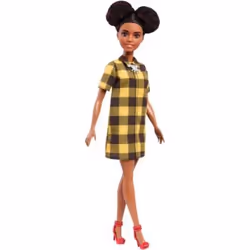 Barbie Fashionistas Doll 81 Cheerful Check - Petite, Female, 3 yr(s), Girl, Multicolour