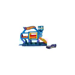 Hot Wheels City TURBO JET CAR WASH Play Set