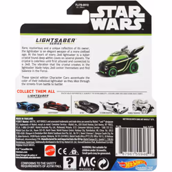 Hot Wheels Star Wars Lightsaber Series Yoda Vehicle