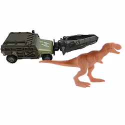 MATCHBOX JURASSIC WORLD DINO TRANSPORTERS TYRANNO-HAULER Vehicle and figure