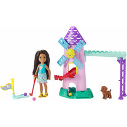 Barbie FRL85 Club Chelsea Mini Golf Doll and Playset, Multi-Colour