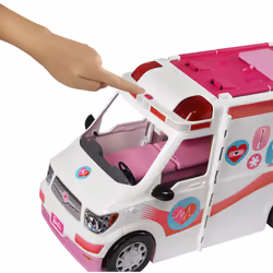 Barbie Care Clinic Playset, Doll car, 3 yr(s), Batteries required, Sound effects, Light effects