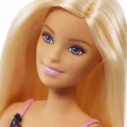 Mattel Games Barbie Doll and Supermarket Playset with 25 Grocery Store and Food-Themed Accessories