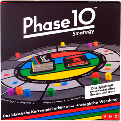 Games Phase 10, Board game, Strategy, 7 yr(s), Family game