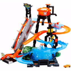 Hot Wheels City ULTIMATE GATOR CAR WASH PLAY SET, Car & city, 5 yr(s), Multicolour, Plastic