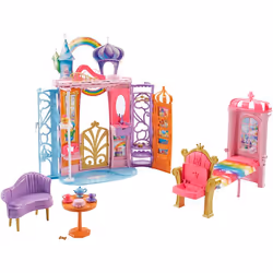 Barbie Dreamtopia Portable Castle Dollhouse, Furniture set, 3 yr(s)