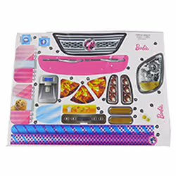 Barbie Replacement Parts Camper Playset - FBR34 ~ Replacement Labels /