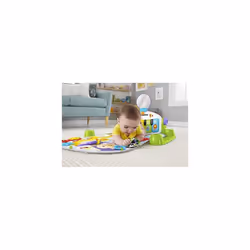 Fisher Price - Deluxe Space Saver Kick & Play Piano Gym Green