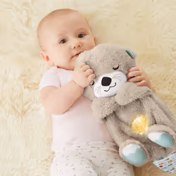 Fisher-Price Soothe 'n Snuggle Otter, Toy otter, 0 yr(s), Interactive, Sounding, AA, Batteries included