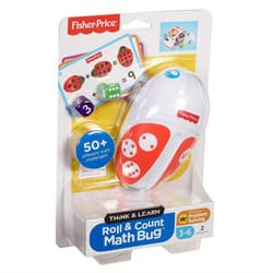 Fisher-Price FXG23 Think and Learn Roll, Count Math Bug Preschool Game, Multicolored