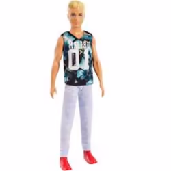 Barbie Ken Fashionistas Doll, Fashion doll, Male, 3 yr(s), Multicolour