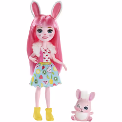 Enchantimals BREE BUNNY DOLL, Fashion doll, Female, 4 yr(s), Girl, 170 mm, Multicolour