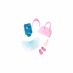?Barbie Club Chelsea Accessory Pack, Ballet-Themed Clothing and Accessories for Small Dolls, 6 Pieces for 3 to 7 Year Olds In ...