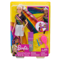 Barbie ️ Rainbow Sparkle Hair Doll, Fashion doll, Female, 5 yr(s), Girl, Multicolour