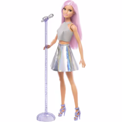 Barbie Pop Star Doll, Fashion doll, Female, 3 yr(s), Girl, 304.8 mm, Multicolour