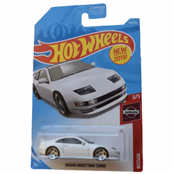 Hot Wheels Nissan Series 3/5 Nissan 300ZX Twin Turbo 110/250  White