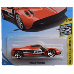 Hot Wheels Speed Graphics 5/10 [red] Pagani Huayra 148/250 2019 Month Card