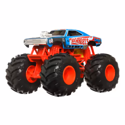 Hot Wheels Monster Trucks Oversized Assortment, Truck, 3 yr(s), Plastic, Metal, Multicolour