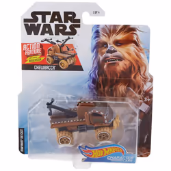 Hot Wheels Star Wars Chewbacca Action Feature Series Character Cars
