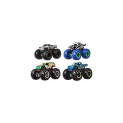 Hot Wheels Monster Trucks 1:64 4-Pack AST Vehicles