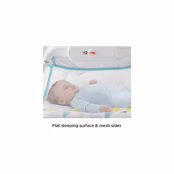 Fisher-Price GBR67 Stow and Go, Portable Bassinet with Calming Vibrations, Suitable From Birth for New-borns