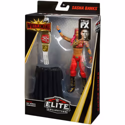 WWE WrestleMania 32 Sasha Banks Elite 6-inch Action Figure with Deluxe